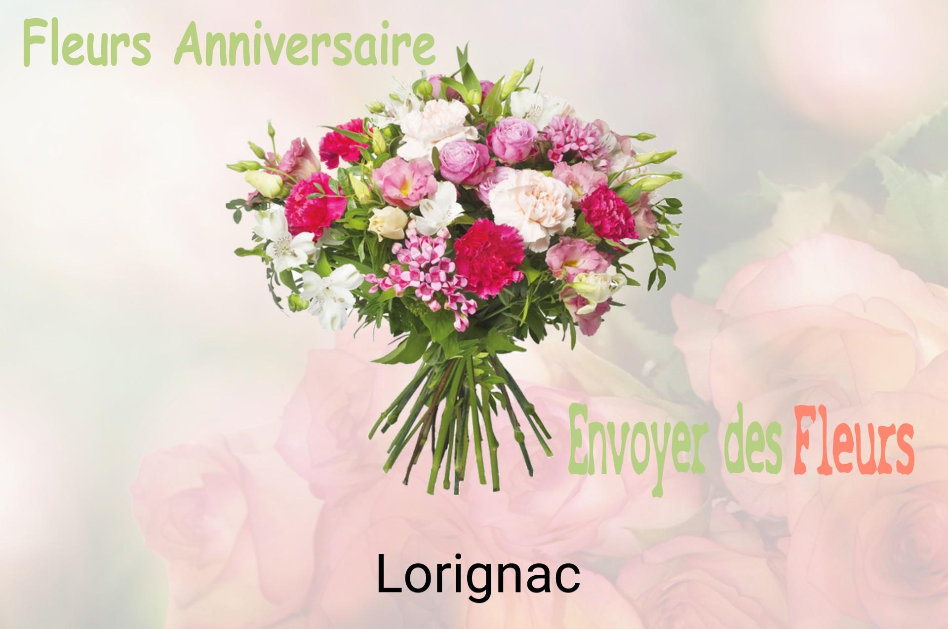 Bouquet de fleurs d’anniversaire livré à Lorignac